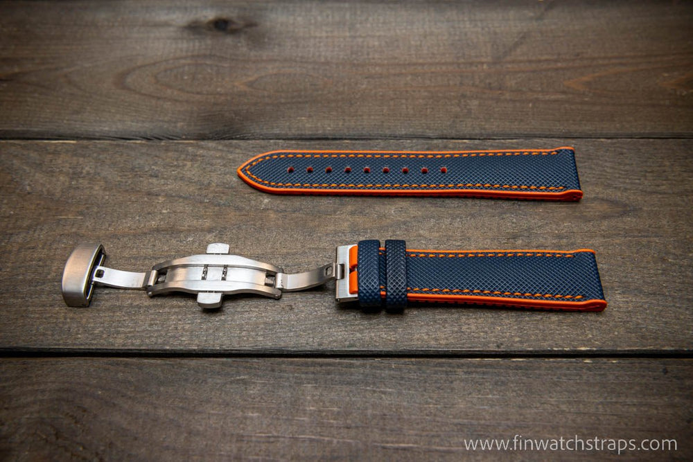 Watch strap, watch band, leather watch strap, leather watch band, finwatchstraps