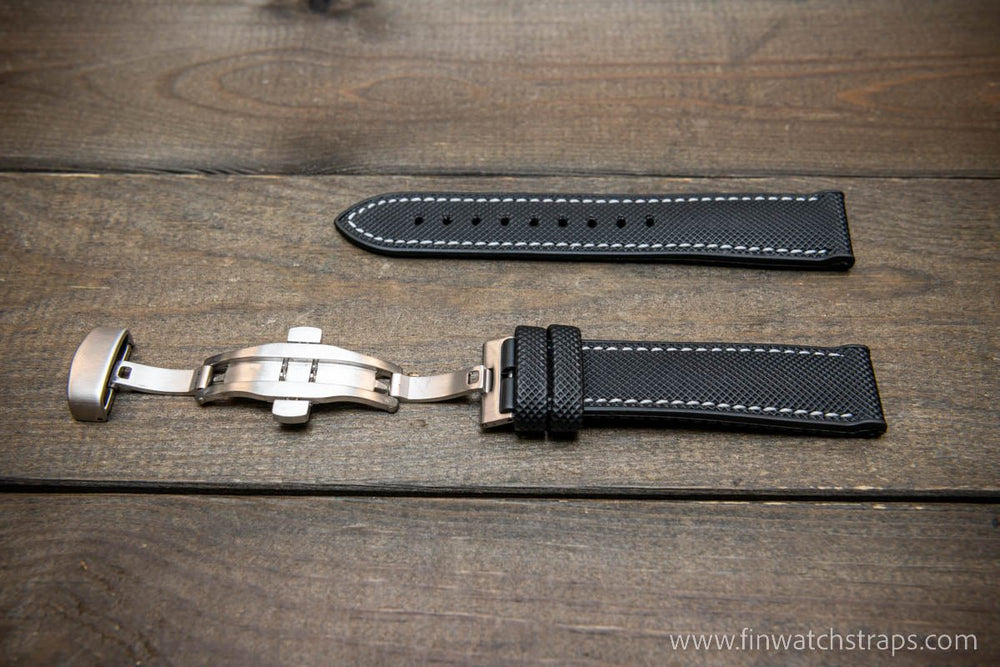 Watch strap, watch band, leather watch strap, leather watch band, finwatchstraps