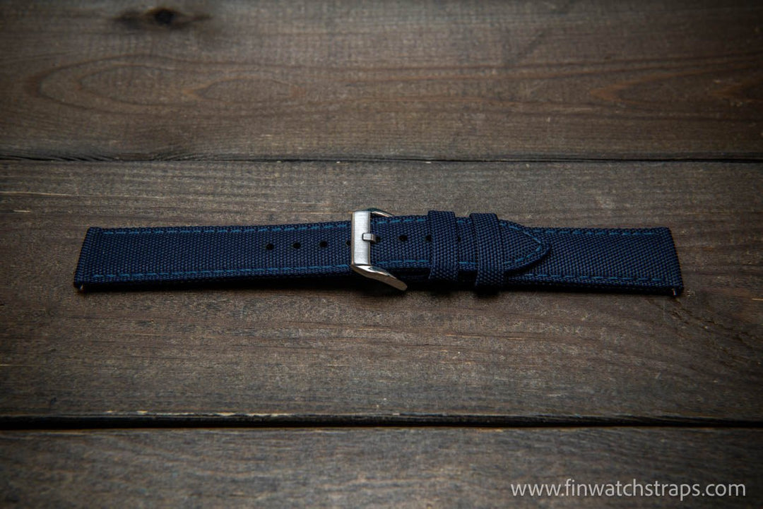 Sailcloth waterproof watch strap. - finwatchstraps