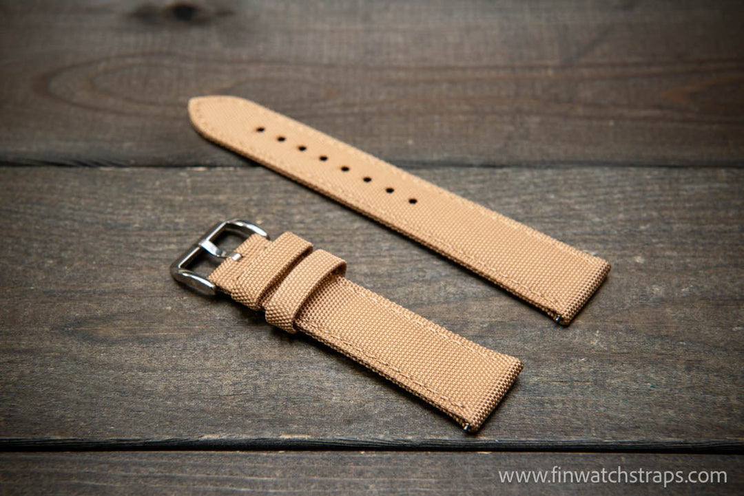 Sailcloth waterproof watch strap. - finwatchstraps