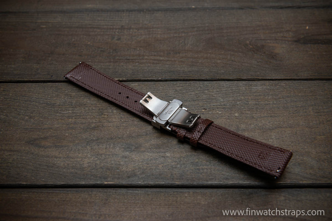 Watch strap, watch band, leather watch strap, leather watch band, finwatchstraps