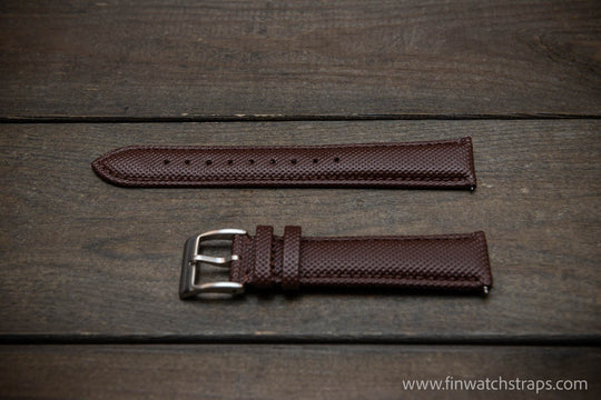 Watch strap, watch band, leather watch strap, leather watch band, finwatchstraps