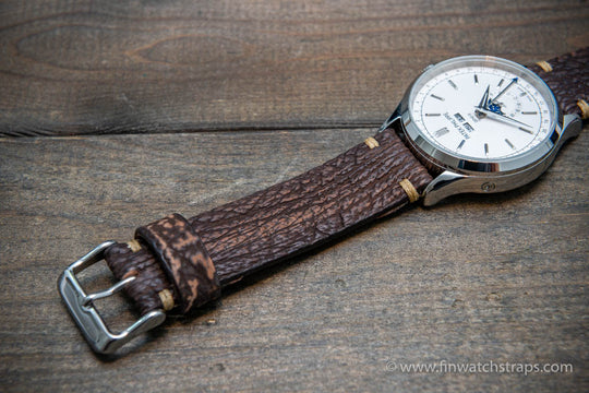 Watch strap, watch band, leather watch strap, leather watch band, finwatchstraps