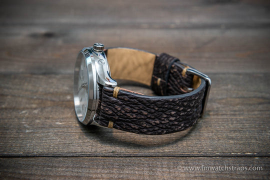 Watch strap, watch band, leather watch strap, leather watch band, finwatchstraps