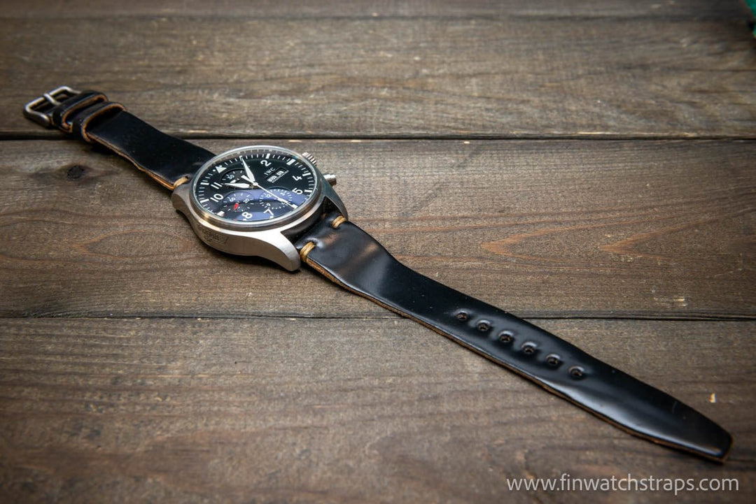 Watch strap, watch band, leather watch strap, leather watch band, finwatchstraps