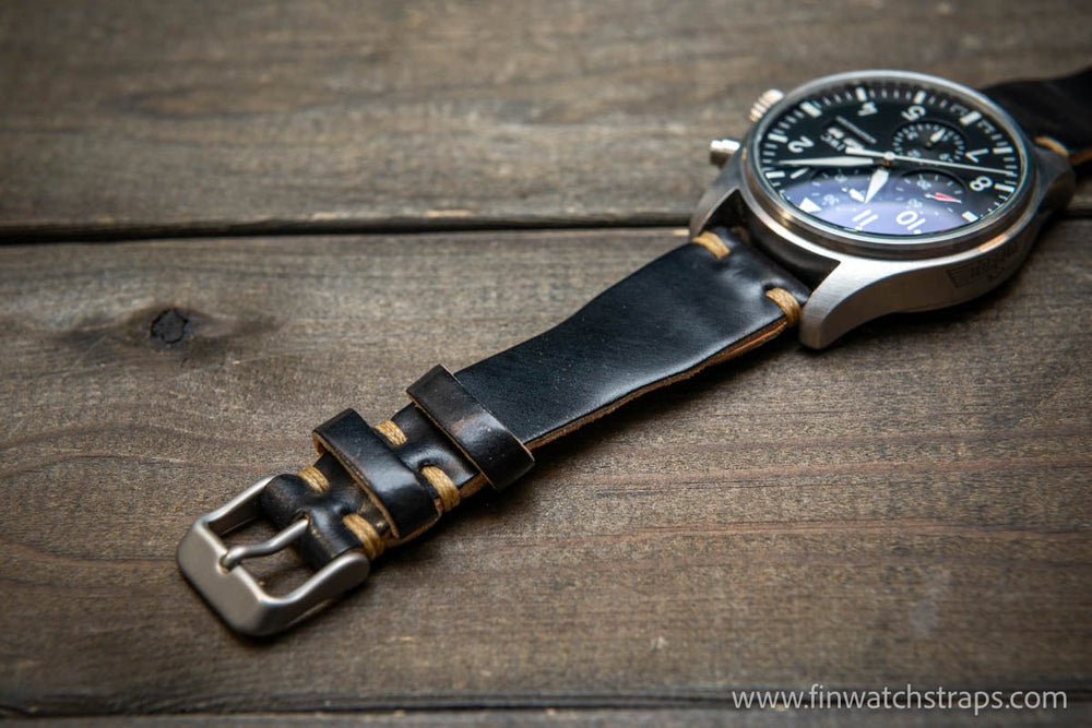 Watch strap, watch band, leather watch strap, leather watch band, finwatchstraps