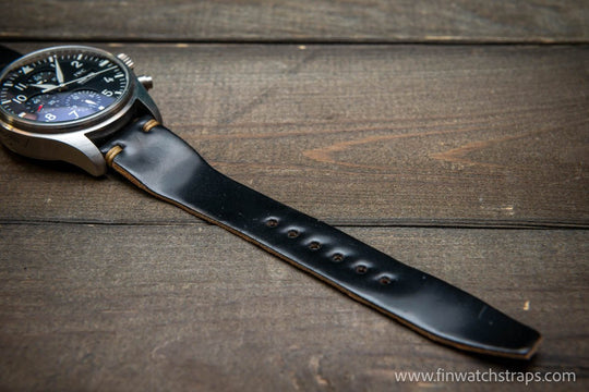 Watch strap, watch band, leather watch strap, leather watch band, finwatchstraps