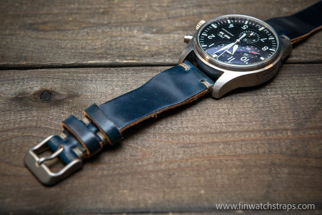Watch strap, watch band, leather watch strap, leather watch band, finwatchstraps