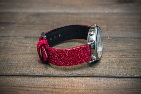 Watch strap, watch band, leather watch strap, leather watch band, finwatchstraps