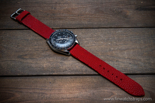 Watch strap, watch band, leather watch strap, leather watch band, finwatchstraps