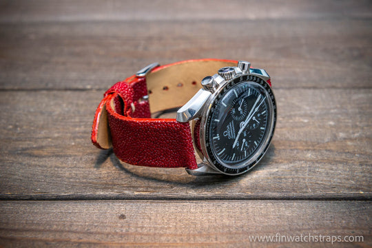 Watch strap, watch band, leather watch strap, leather watch band, finwatchstraps