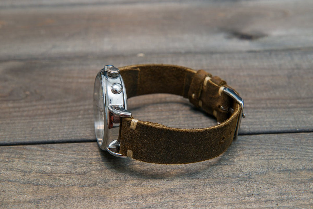 Watch strap, watch band, leather watch strap, leather watch band, finwatchstraps