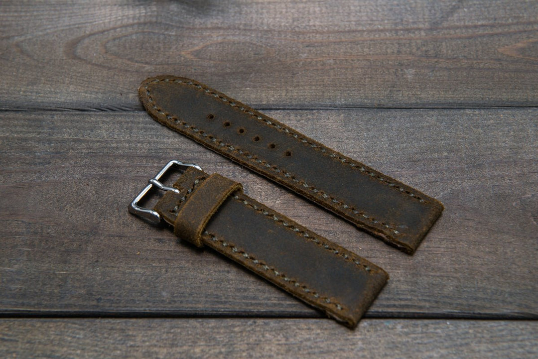 Watch strap, watch band, leather watch strap, leather watch band, finwatchstraps