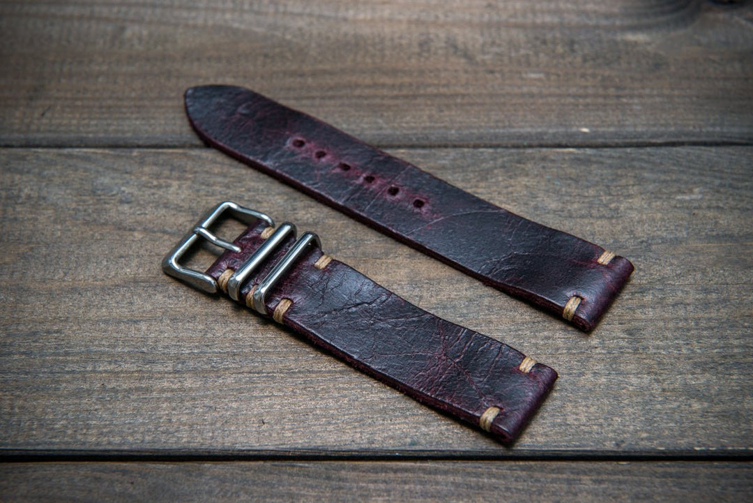 Watch strap, watch band, leather watch strap, leather watch band, finwatchstraps