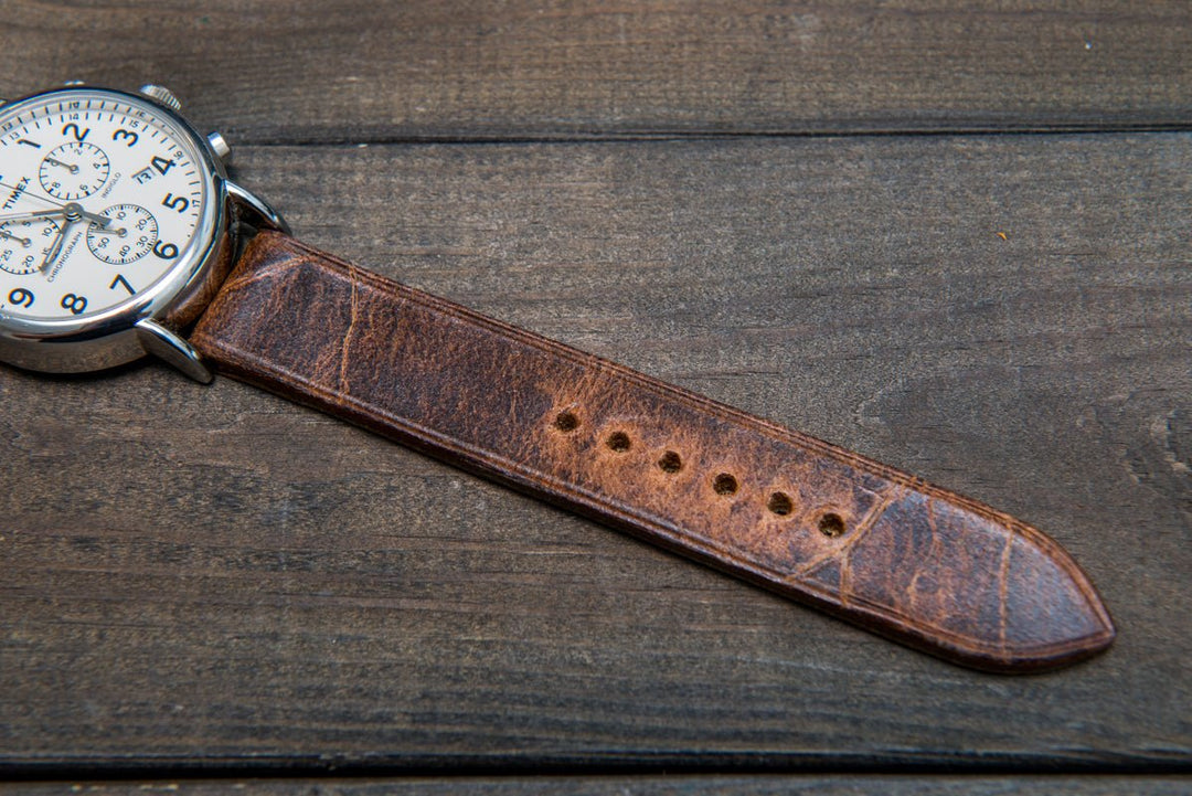 Watch strap, watch band, leather watch strap, leather watch band, finwatchstraps