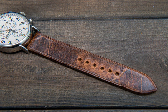 Watch strap, watch band, leather watch strap, leather watch band, finwatchstraps