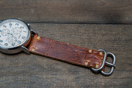 Watch strap, watch band, leather watch strap, leather watch band, finwatchstraps