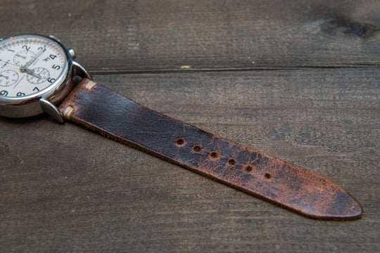 Watch strap, watch band, leather watch strap, leather watch band, finwatchstraps