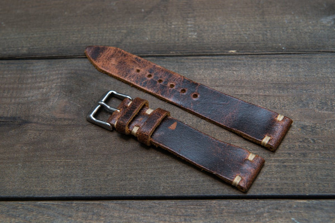 Watch strap, watch band, leather watch strap, leather watch band, finwatchstraps