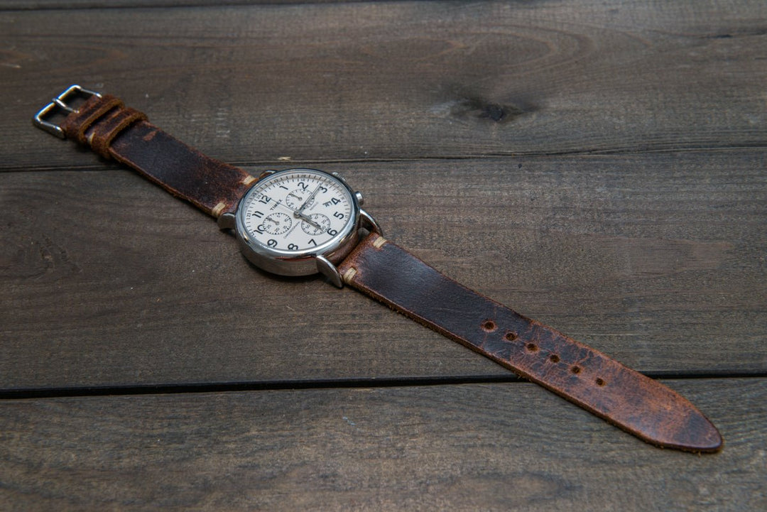 Watch strap, watch band, leather watch strap, leather watch band, finwatchstraps