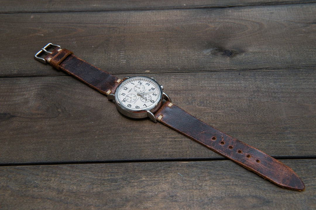 Watch strap, watch band, leather watch strap, leather watch band, finwatchstraps