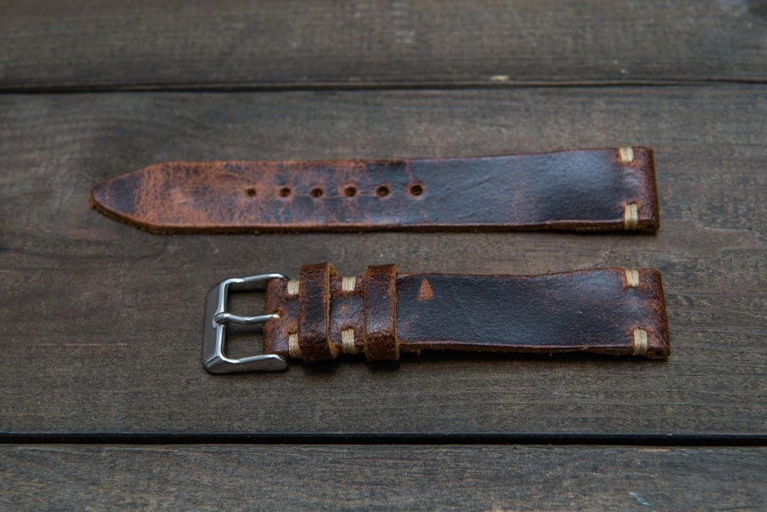 Watch strap, watch band, leather watch strap, leather watch band, finwatchstraps