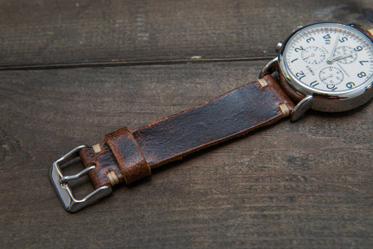 Watch strap, watch band, leather watch strap, leather watch band, finwatchstraps