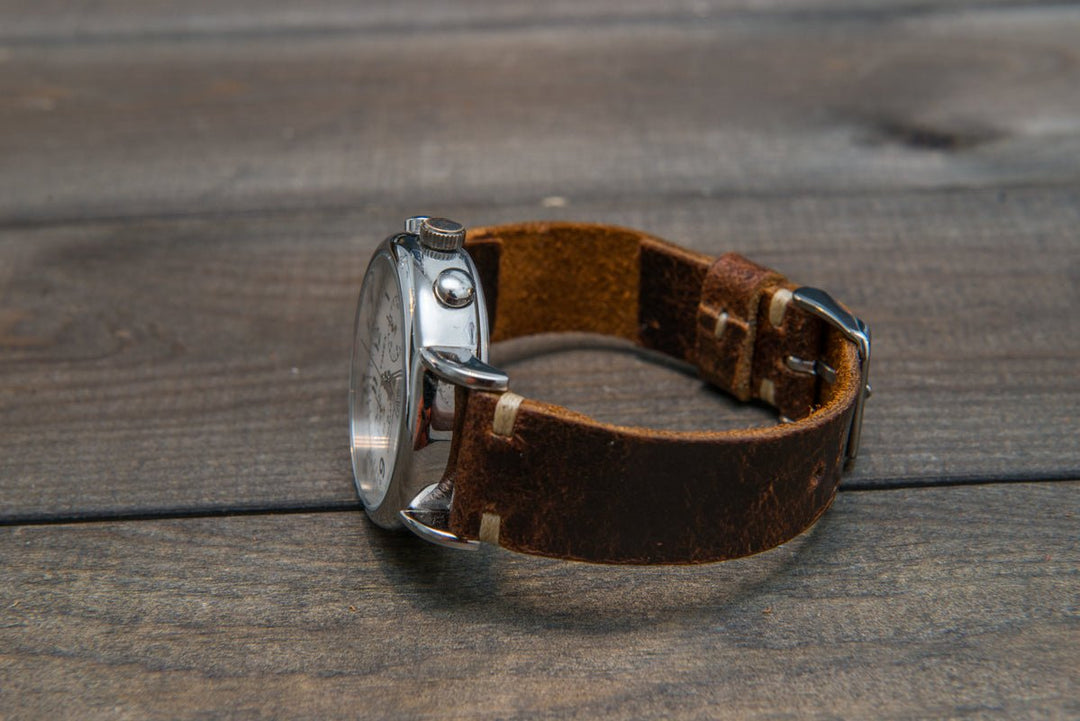 Watch strap, watch band, leather watch strap, leather watch band, finwatchstraps