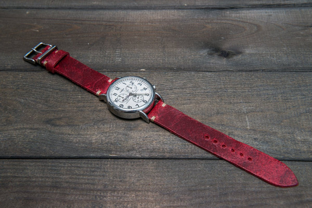 Watch strap, watch band, leather watch strap, leather watch band, finwatchstraps