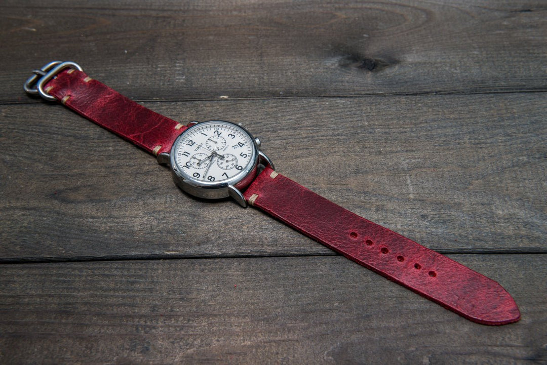 Watch strap, watch band, leather watch strap, leather watch band, finwatchstraps