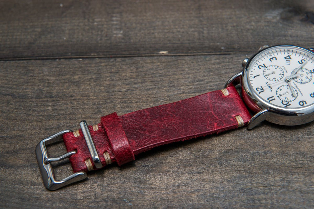 Watch strap, watch band, leather watch strap, leather watch band, finwatchstraps