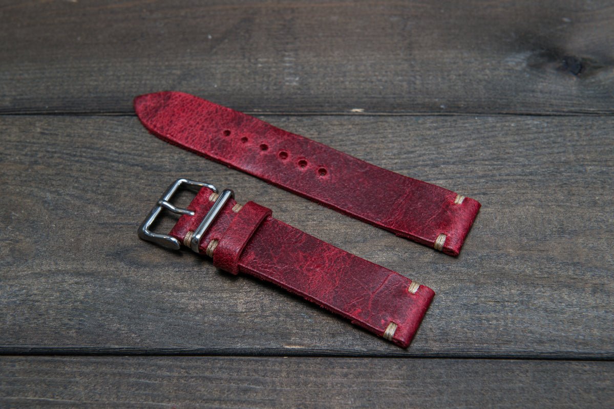 Watch strap, watch band, leather watch strap, leather watch band, finwatchstraps