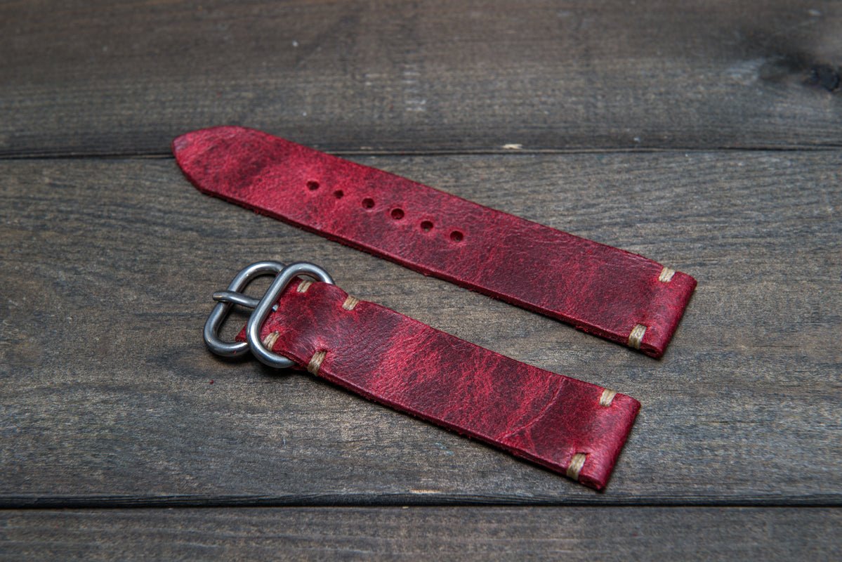 Watch strap, watch band, leather watch strap, leather watch band, finwatchstraps