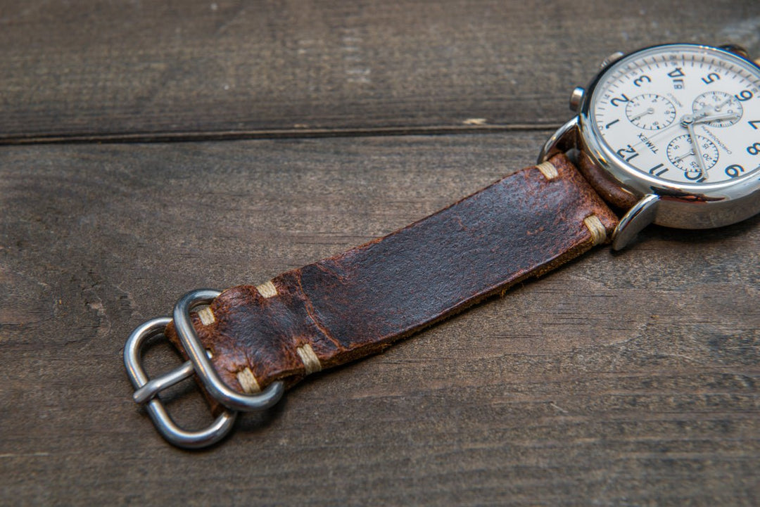 Watch strap, watch band, leather watch strap, leather watch band, finwatchstraps