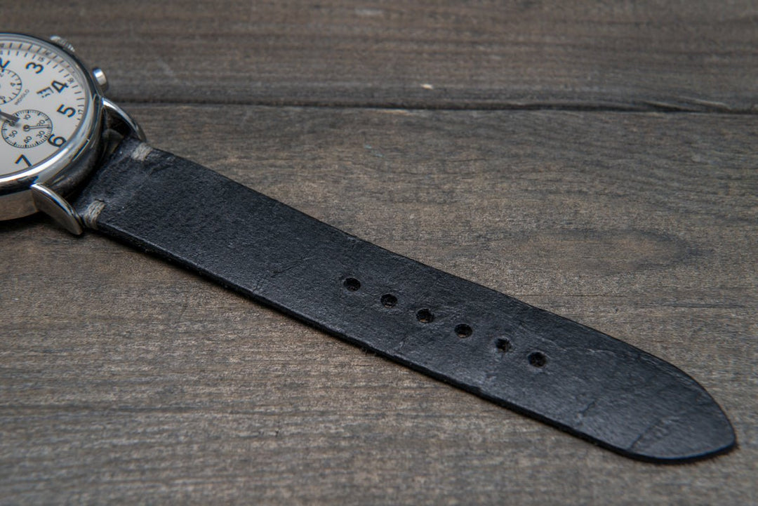 Watch strap, watch band, leather watch strap, leather watch band, finwatchstraps