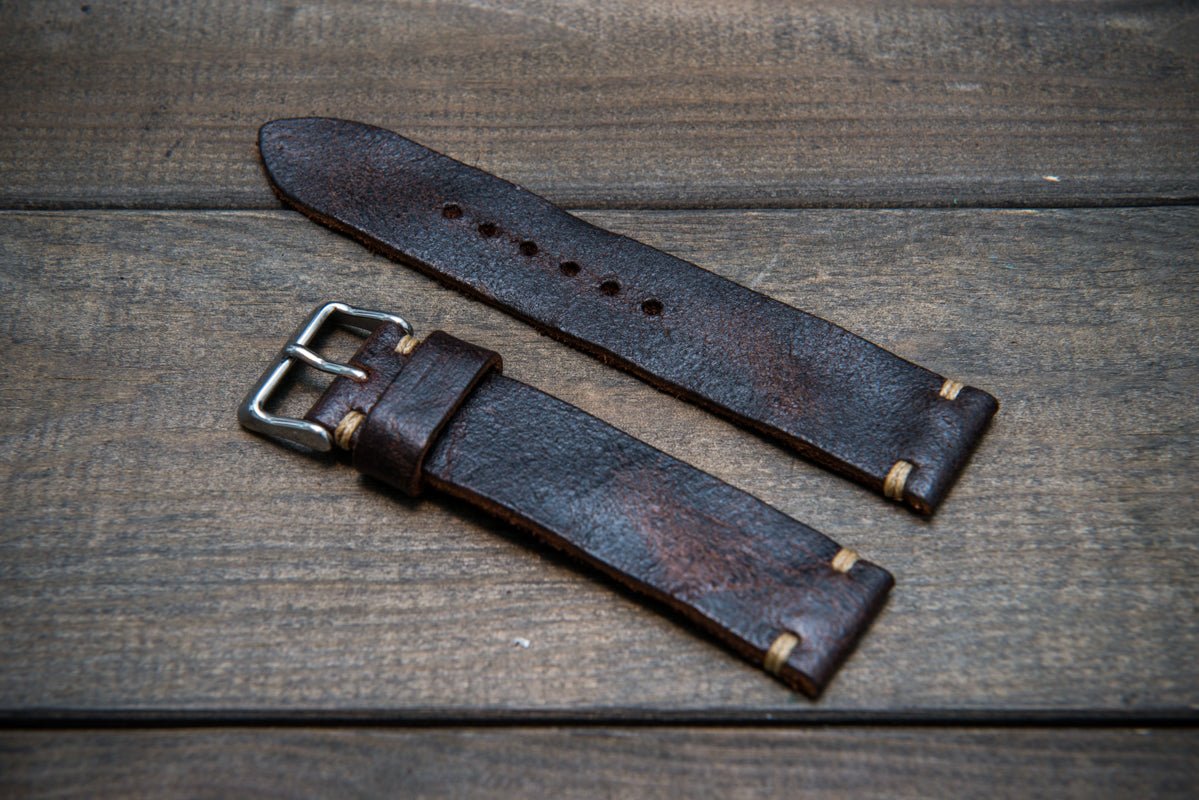 Watch strap, watch band, leather watch strap, leather watch band, finwatchstraps