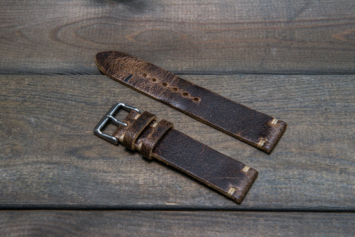 Watch strap, watch band, leather watch strap, leather watch band, finwatchstraps