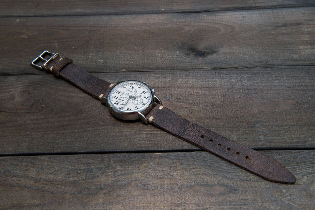 Watch strap, watch band, leather watch strap, leather watch band, finwatchstraps