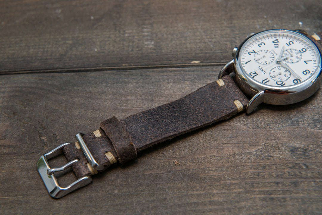 Watch strap, watch band, leather watch strap, leather watch band, finwatchstraps