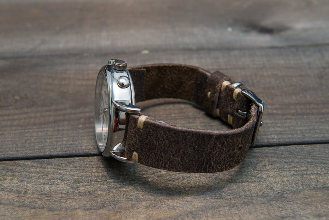 Watch strap, watch band, leather watch strap, leather watch band, finwatchstraps