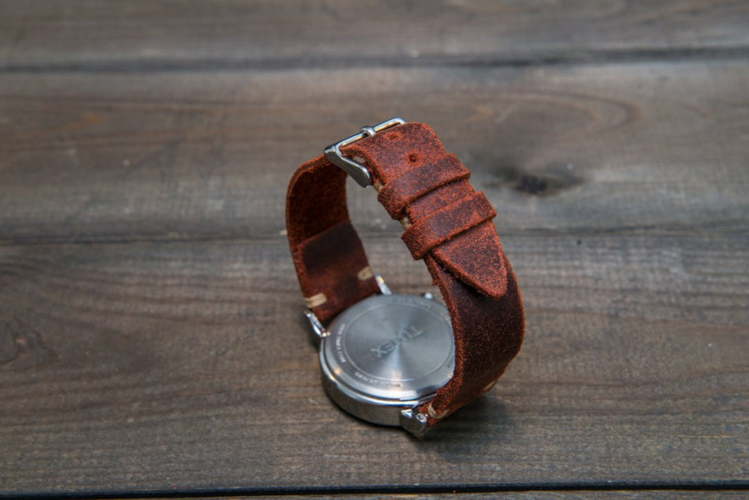 Watch strap, watch band, leather watch strap, leather watch band, finwatchstraps