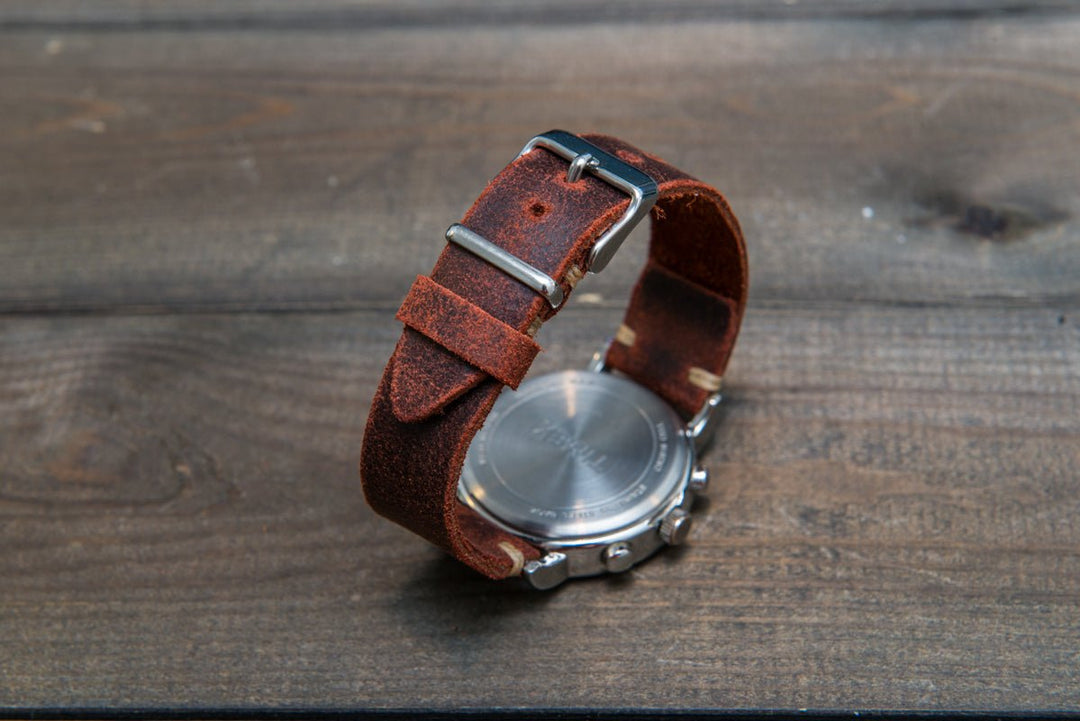 Watch strap, watch band, leather watch strap, leather watch band, finwatchstraps