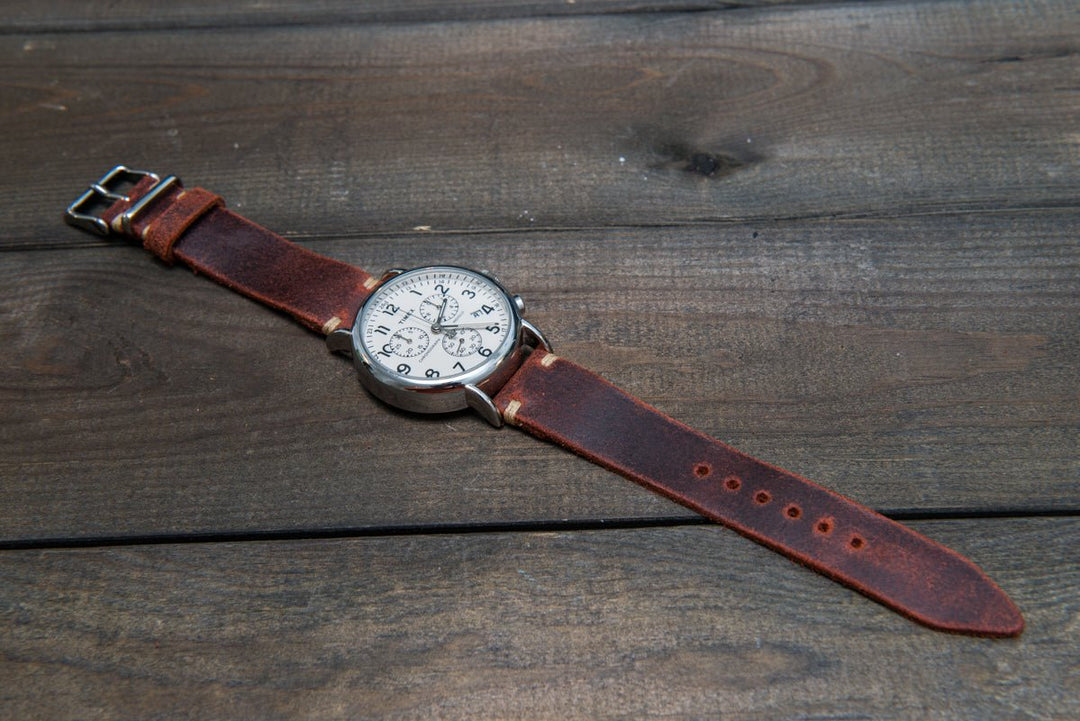 Watch strap, watch band, leather watch strap, leather watch band, finwatchstraps