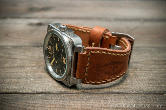 Watch strap, watch band, leather watch strap, leather watch band, finwatchstraps