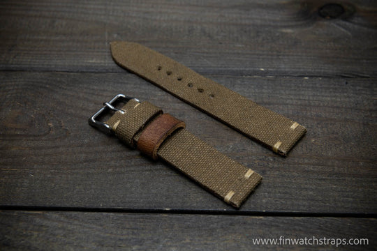 Watch strap, watch band, leather watch strap, leather watch band, finwatchstraps