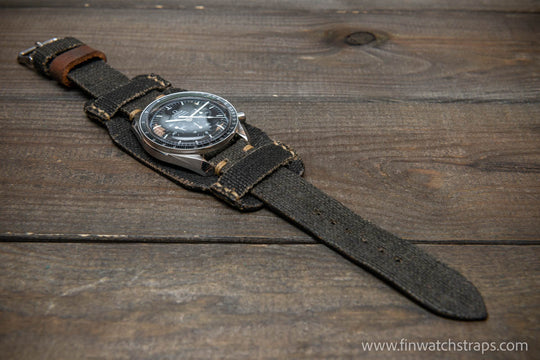 Watch strap, watch band, leather watch strap, leather watch band, finwatchstraps