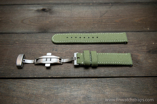 Watch strap, watch band, leather watch strap, leather watch band, finwatchstraps