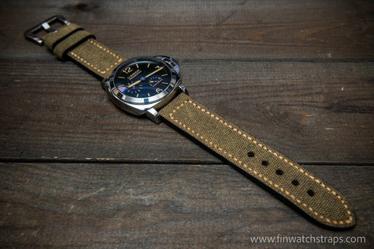 Watch strap, watch band, leather watch strap, leather watch band, finwatchstraps
