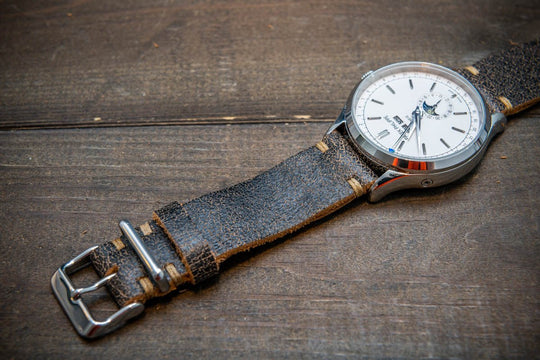 Watch strap, watch band, leather watch strap, leather watch band, finwatchstraps