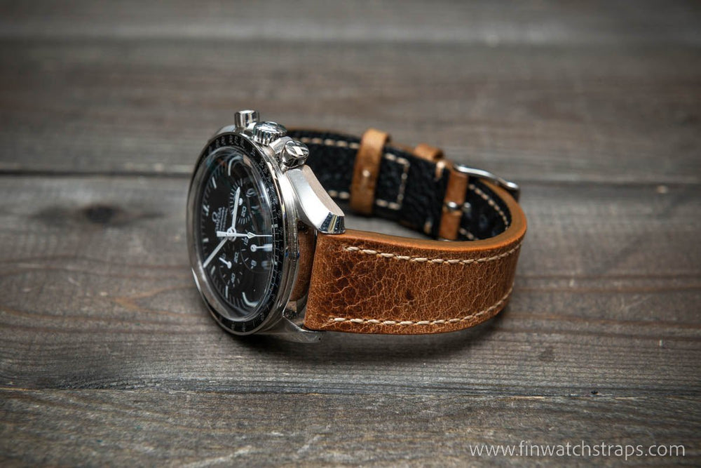 Watch strap, watch band, leather watch strap, leather watch band, finwatchstraps
